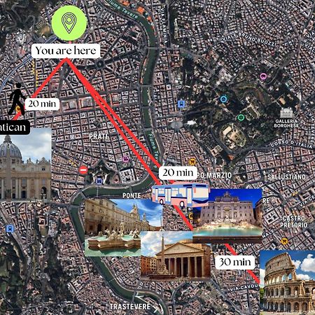 Ottaviano - 10 Min Dal Vaticano Roma Exterior foto